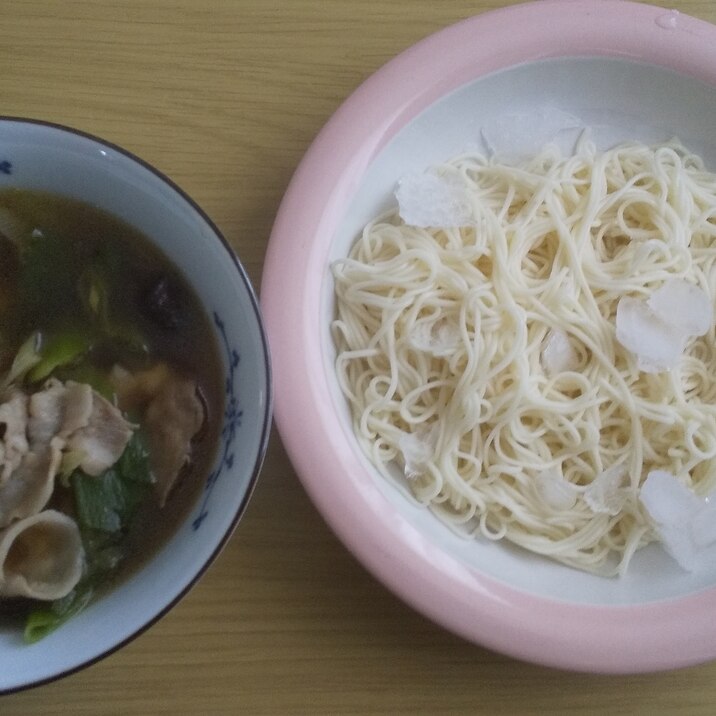 豚バラとネギのつけ麺風そうめん レシピ 作り方 By しばわん丸 楽天レシピ 豚バラとネギのつけ麺風そうめん レシピ 作り方 By しばわん丸 楽天レシピ